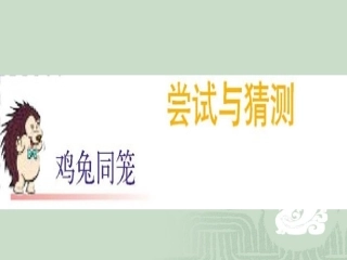 鸡兔同笼 (4)