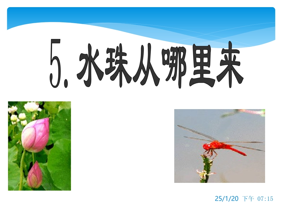 水珠从哪里来_第1页