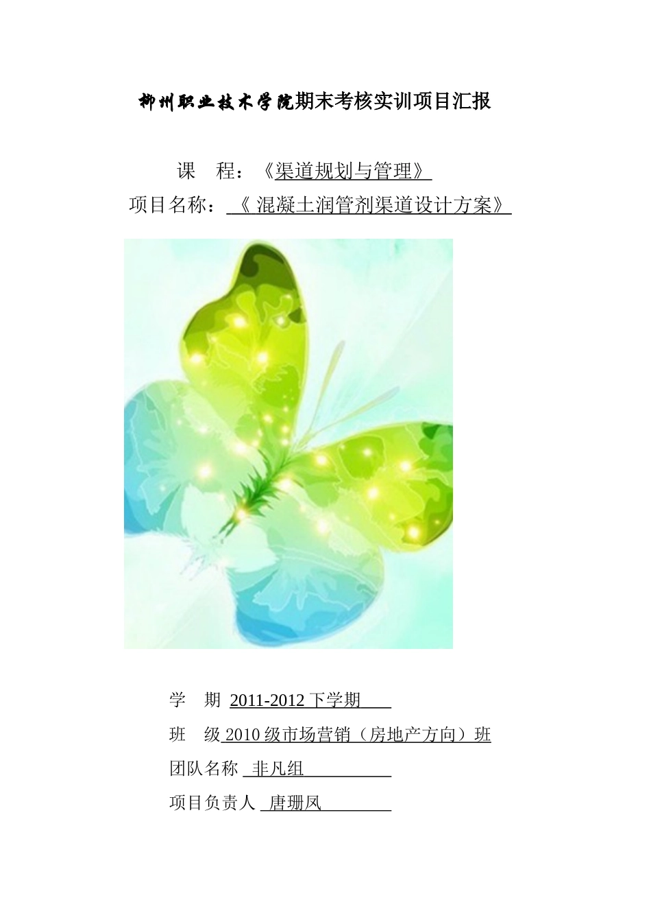 混凝土润管剂渠道设计方案_第1页