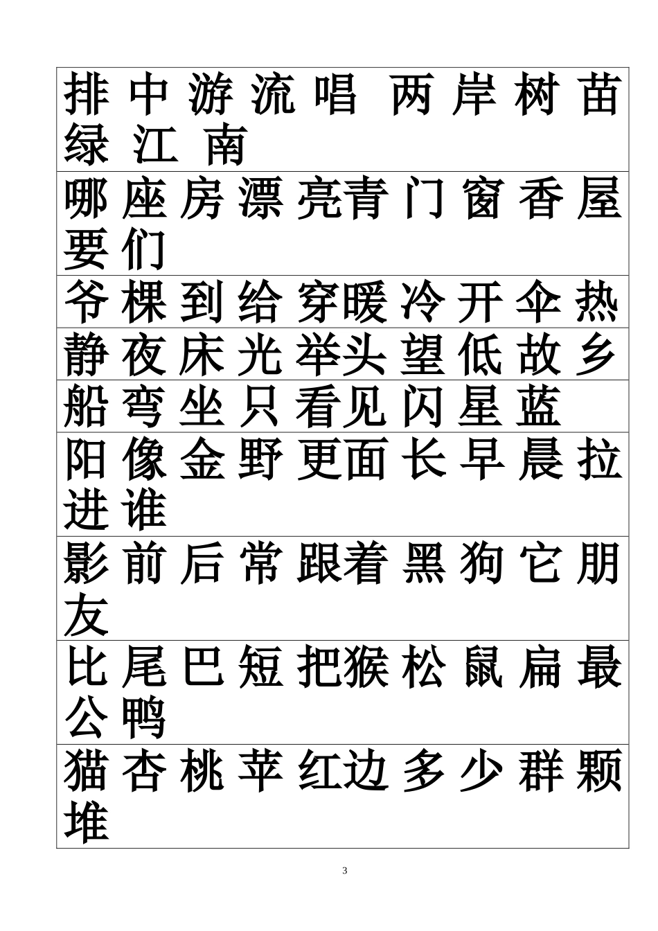 识字表(学前)_第3页