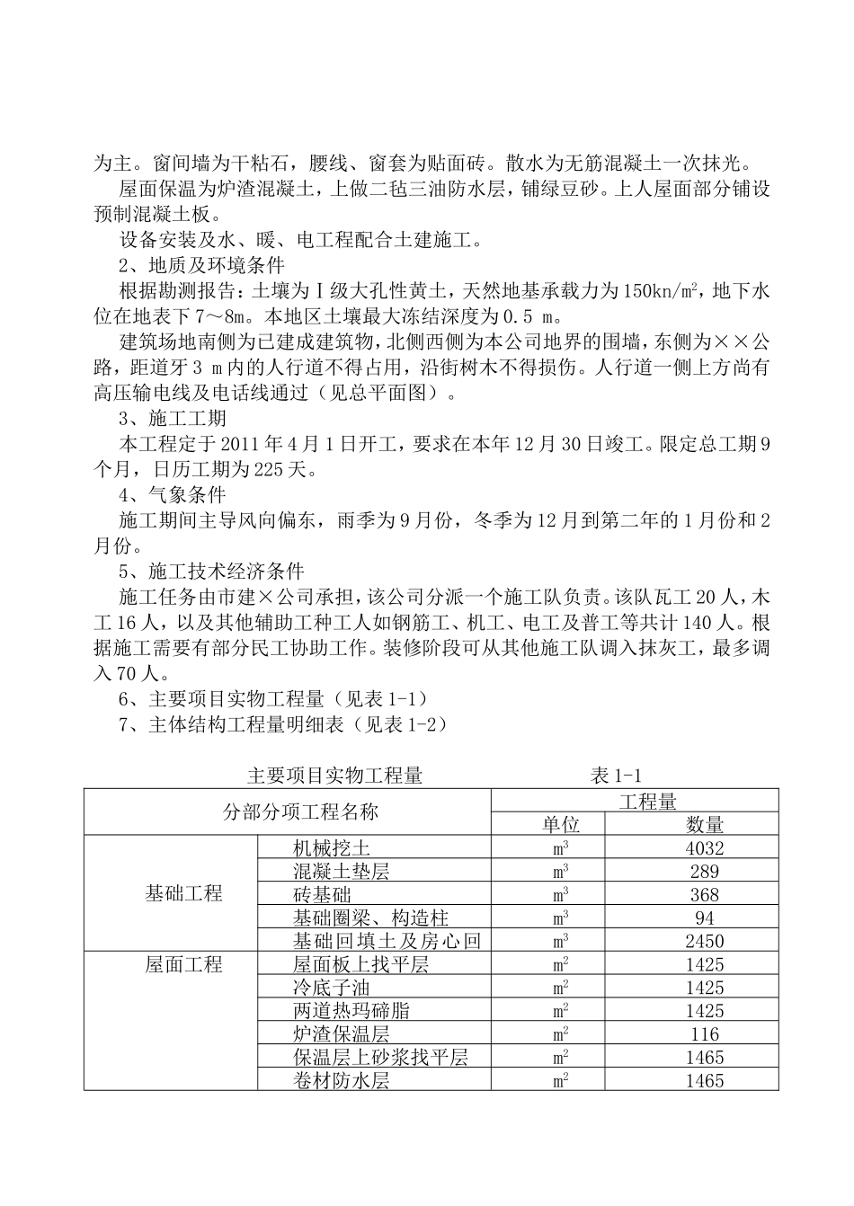 建筑施工组织设计范文(完整版)_第3页