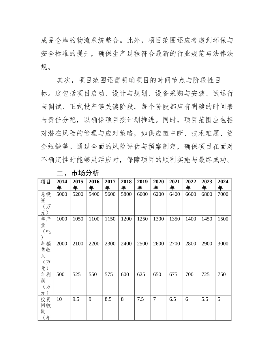 白酒灌装生产线项目可行性研究报告_第3页