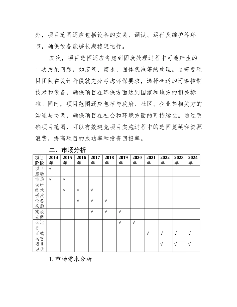 固废处理成套设备项目可行性研究报告(参考模板范文)_第3页