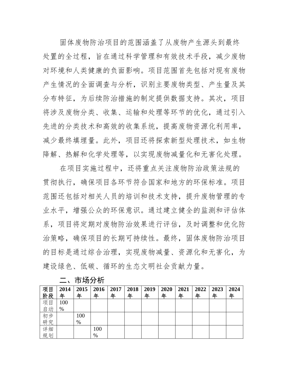 固体废物防治项目可行性研究报告范文_第3页