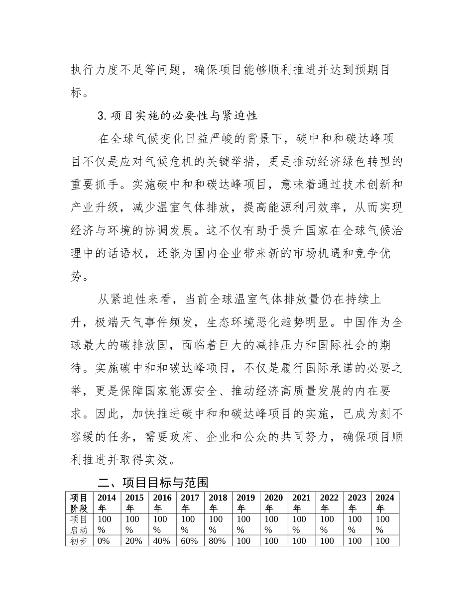 碳中和碳达峰项目可行性分析报告_第3页