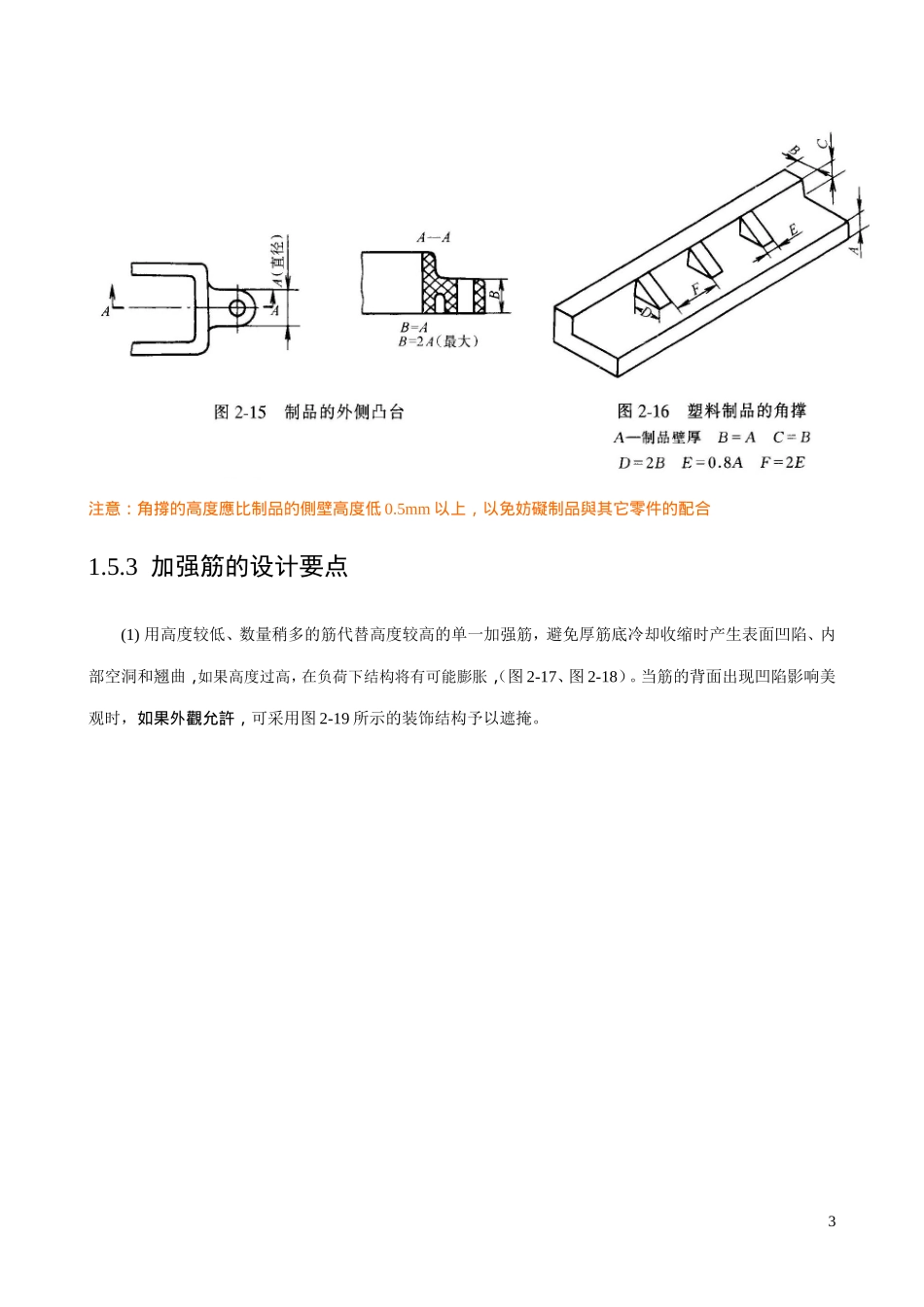 加强筋(含凸台、角撑)设计_第3页