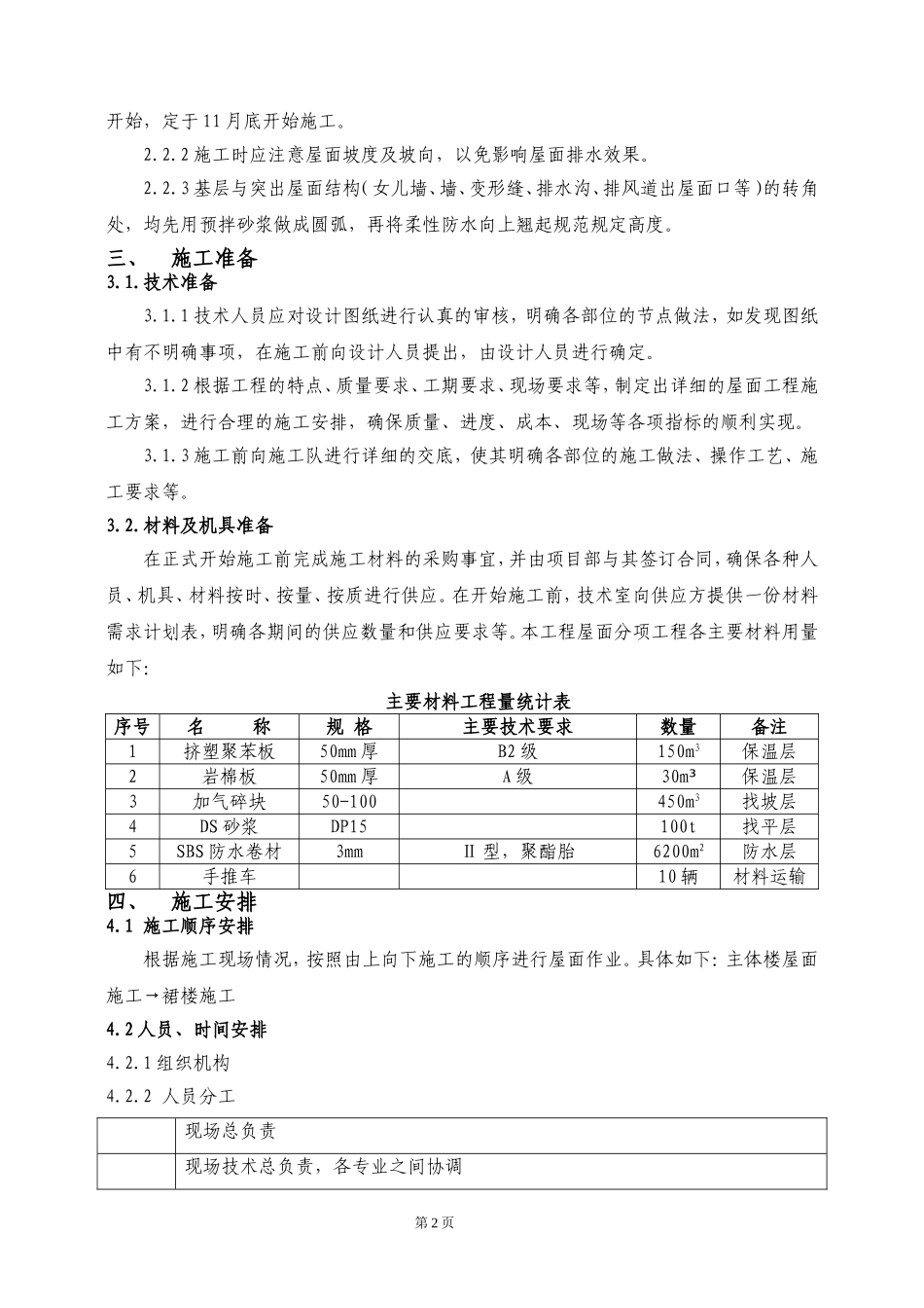 屋面工程种植屋面施工方案_第3页