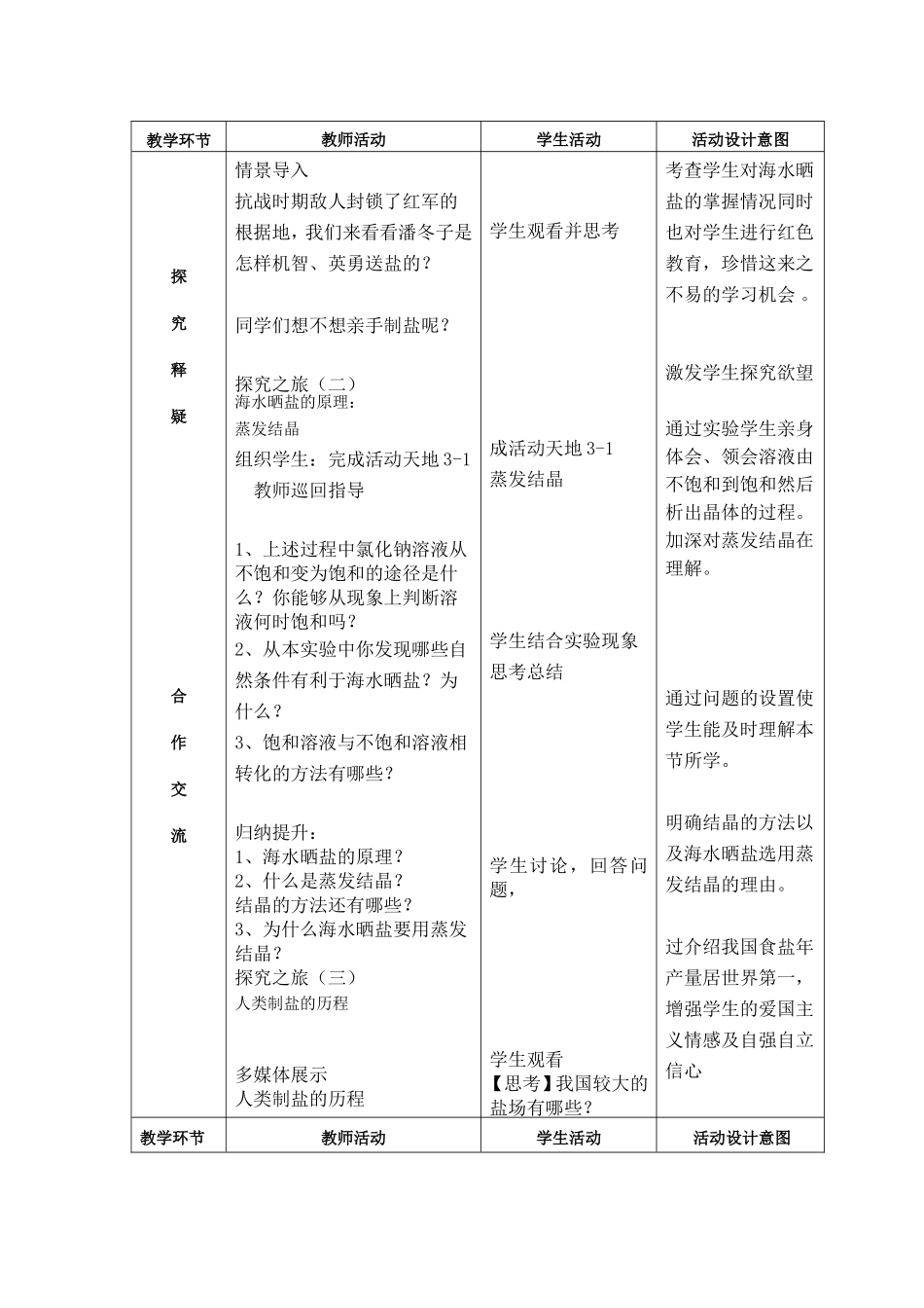 微课堂海水晒盐教学设计_第3页