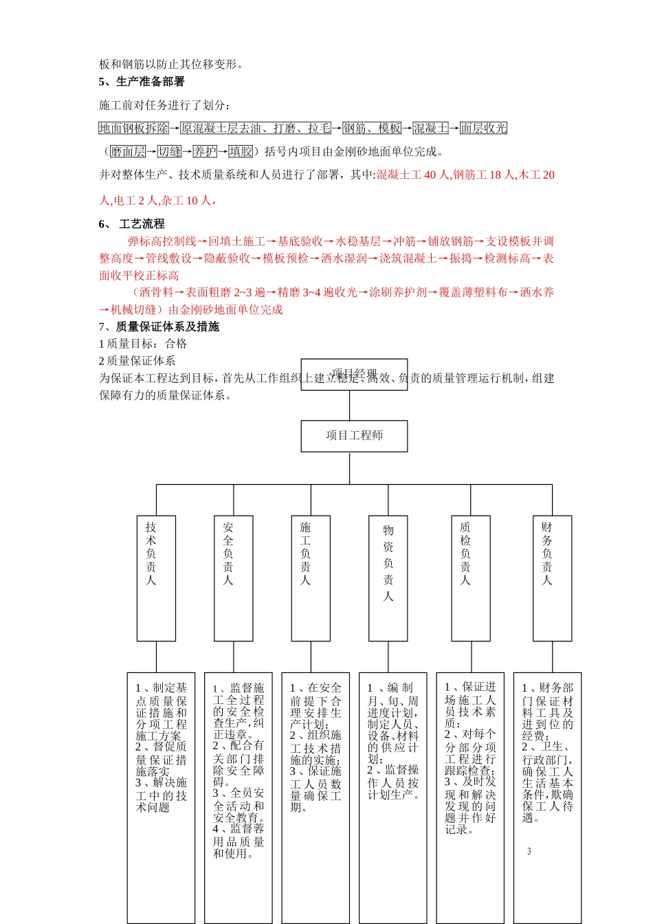混凝土地面施工方案_第3页