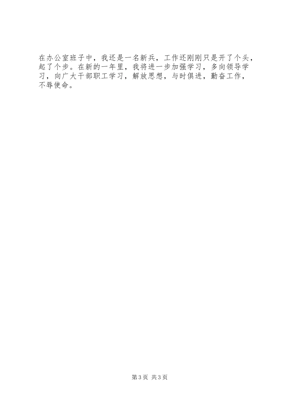 年度办公室副主任工作总结 _第3页