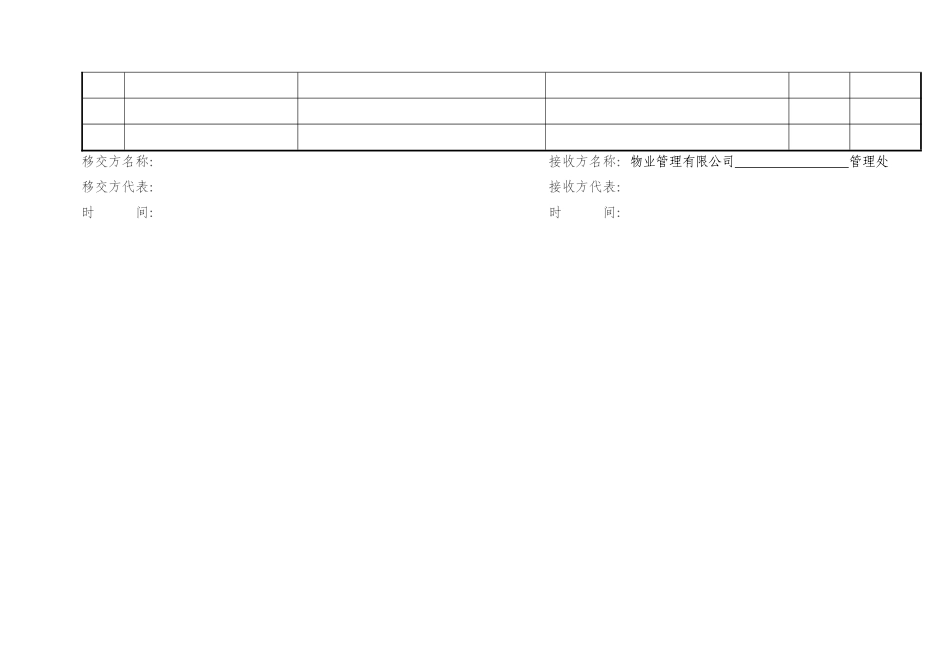 房屋本体接管验收表_第3页