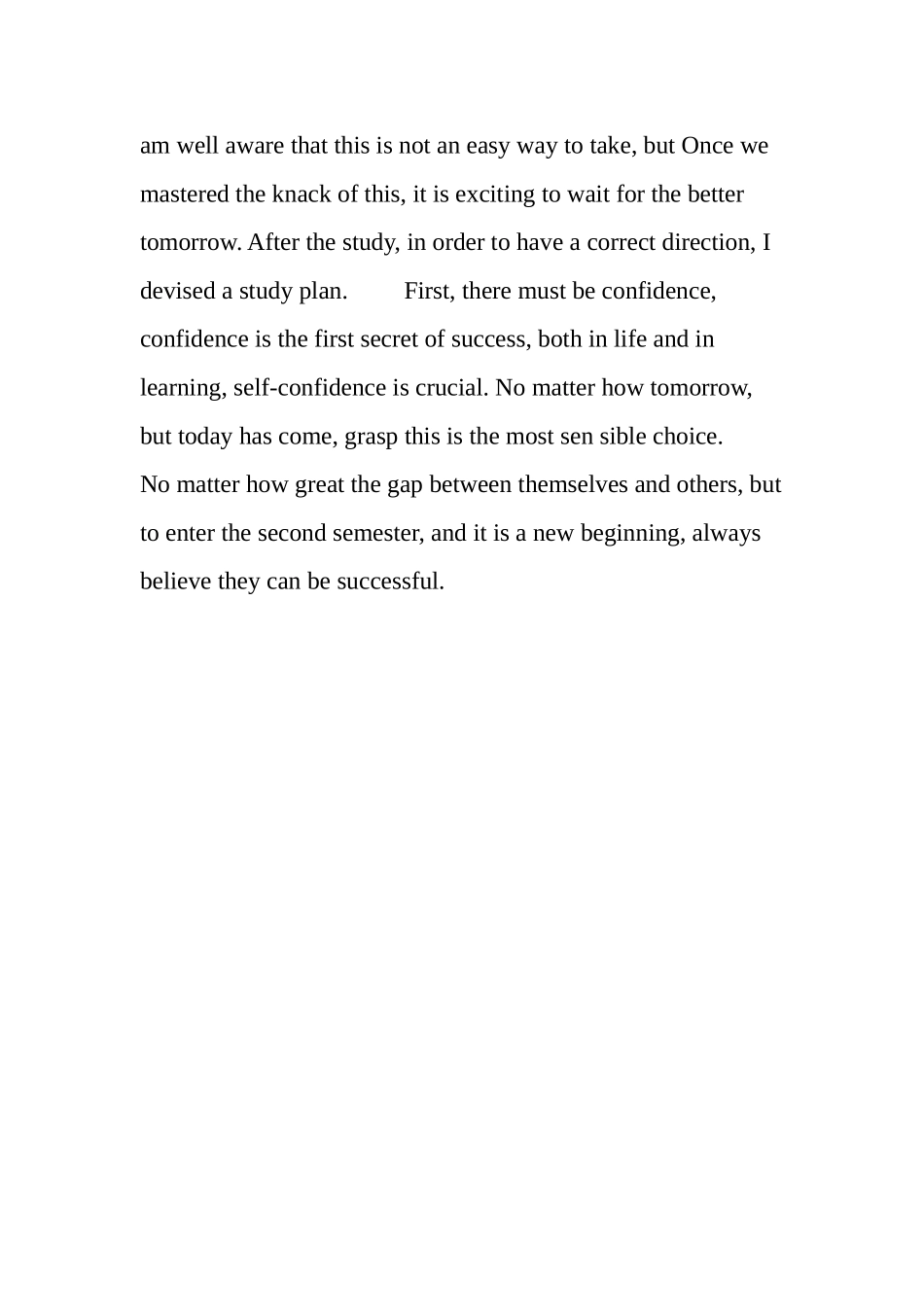 大一新生英语自我介绍范文3篇_第3页