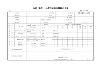市政道路检验批新表