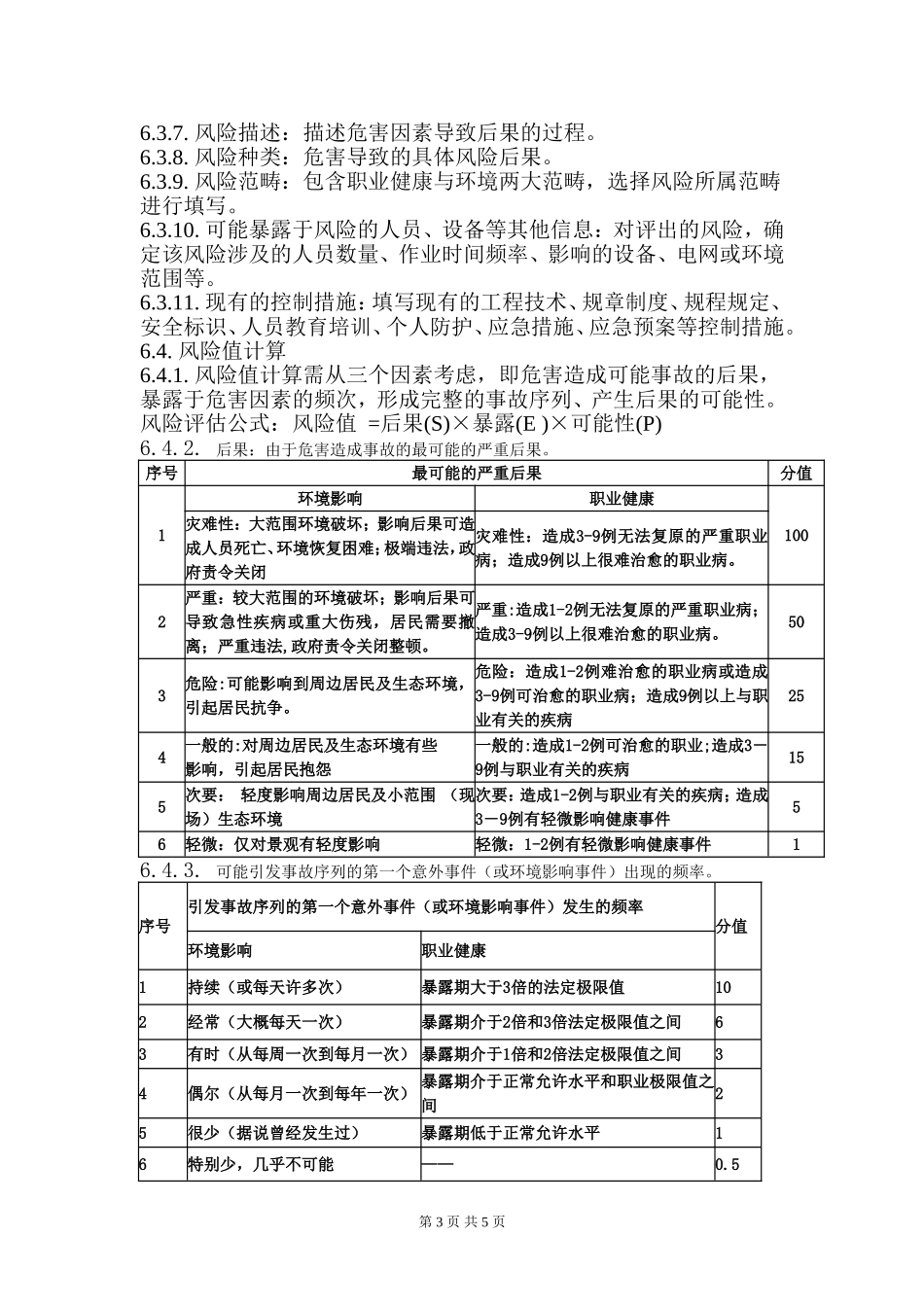 环境与职业健康风险评估方法说明_第3页