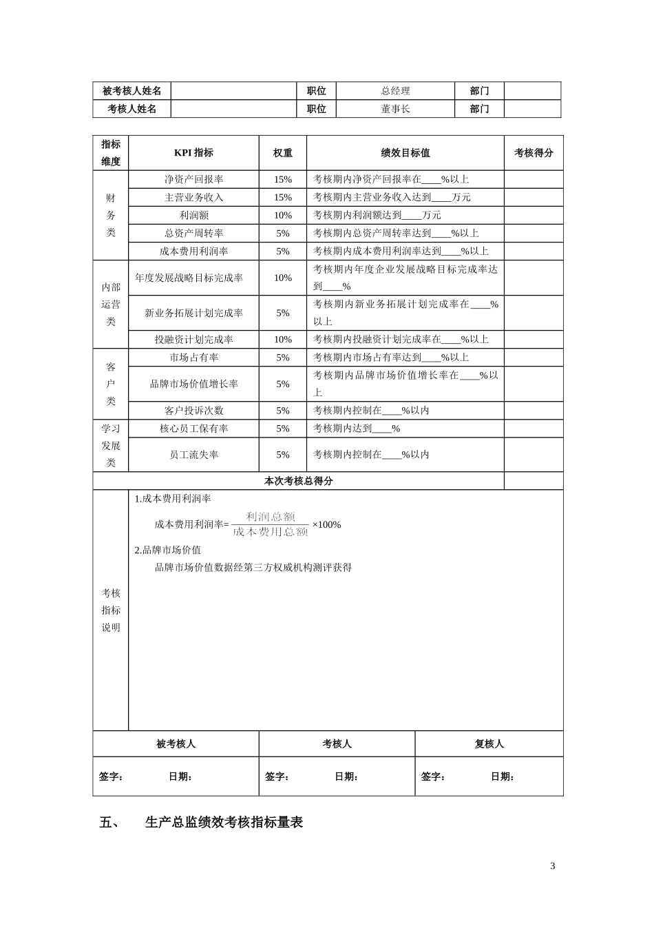 高层管理人员绩效考核_第3页