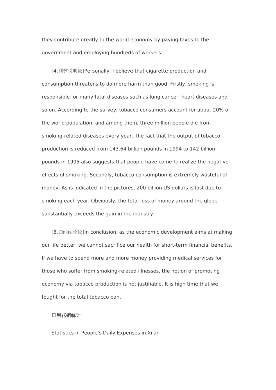 英语图表作文范文_第3页