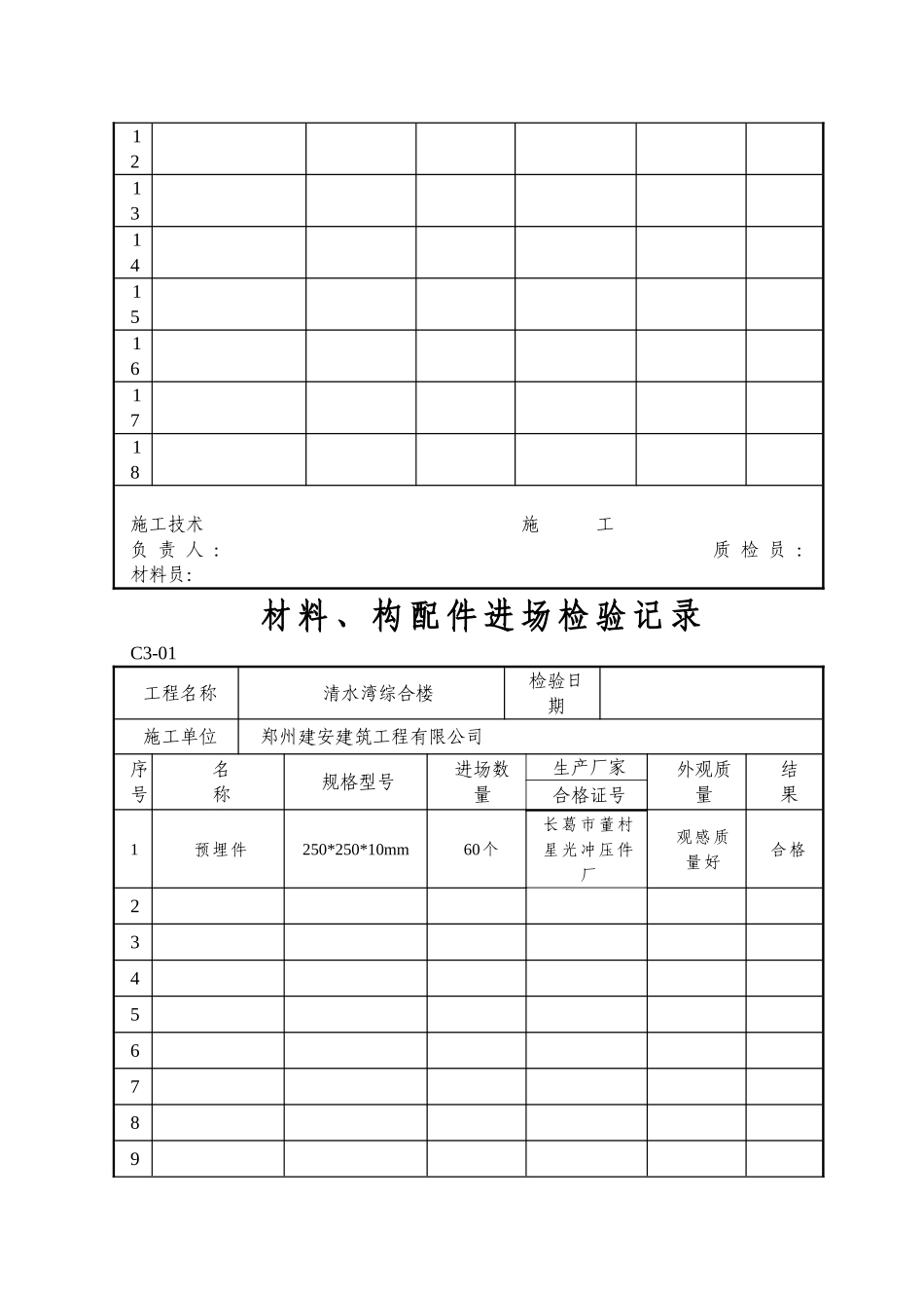 材料进场报验表_第3页