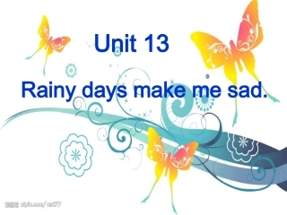 新目标九年级英语Unit13-SectionA(1a-Grammar-Focus)