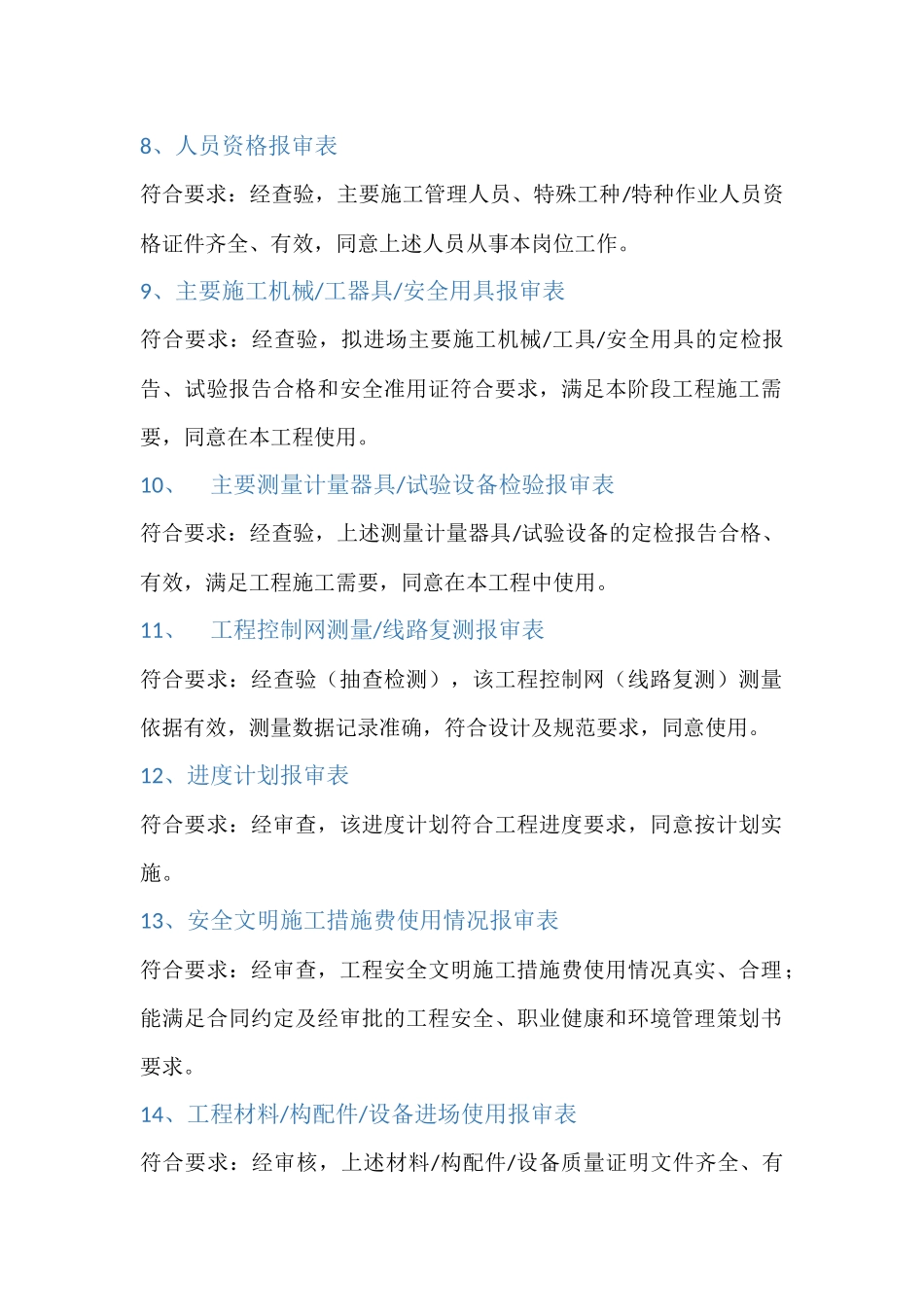 监理审核意见签字范例_第3页