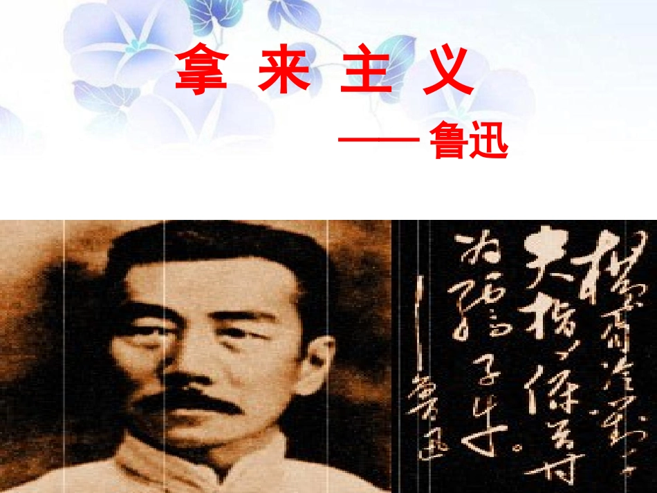 《拿来主义》课件2_第1页