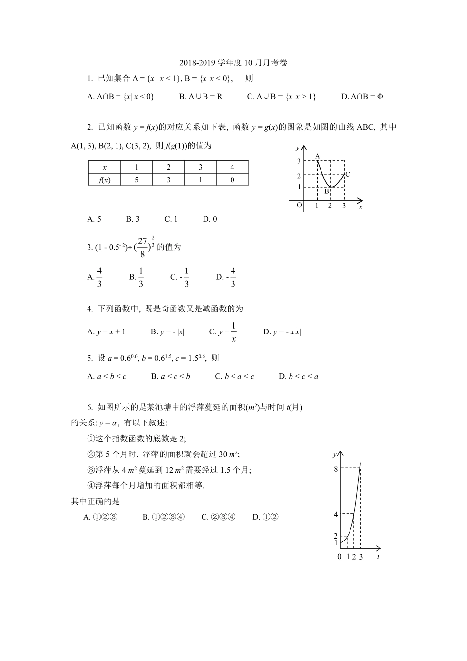 内蒙古赤峰二中 高二数学上学期第一次月考试题(PDF) 试题_第1页