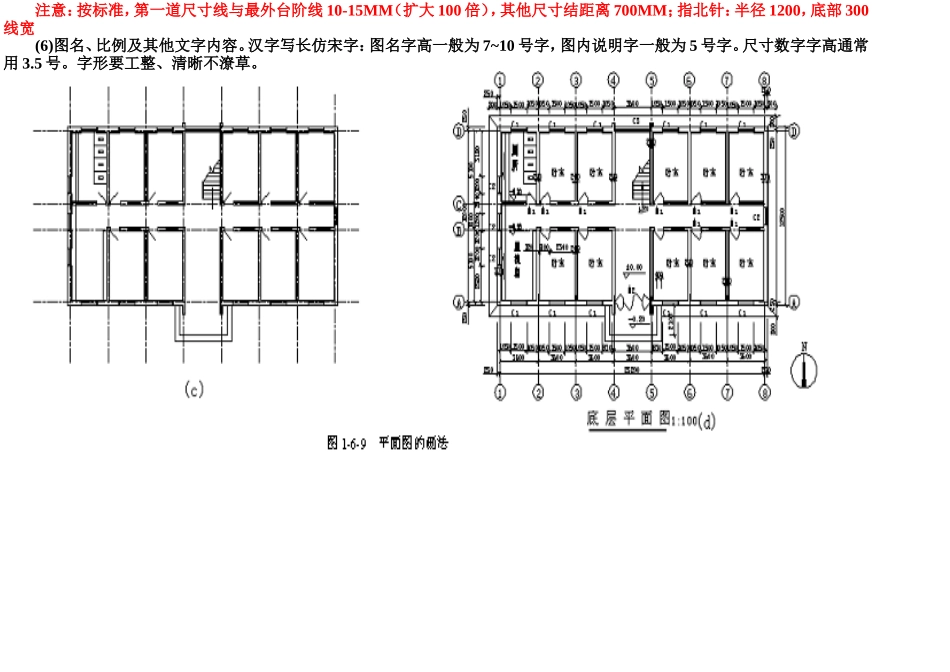 建筑平面图的绘制方法和步骤_第2页