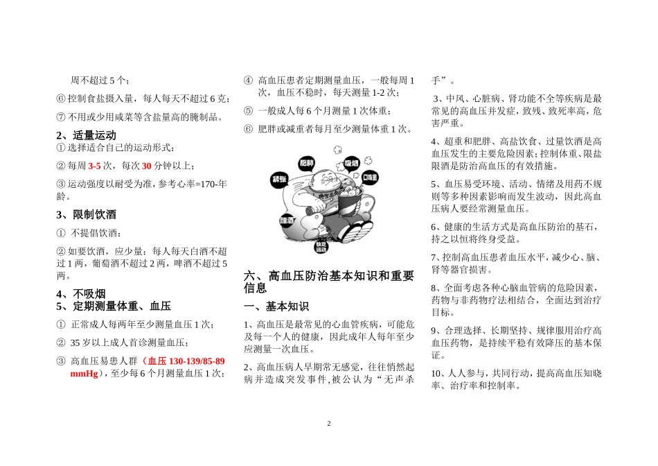 高血压宣传资料_第2页