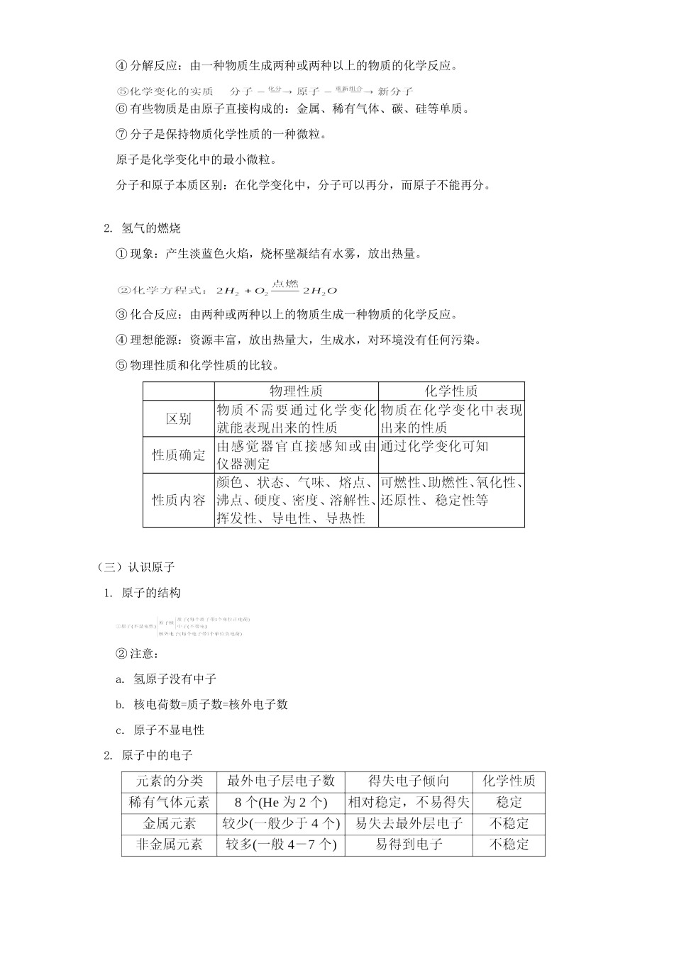 初三化学第二单元水和溶液复习 鲁教版 试题_第2页