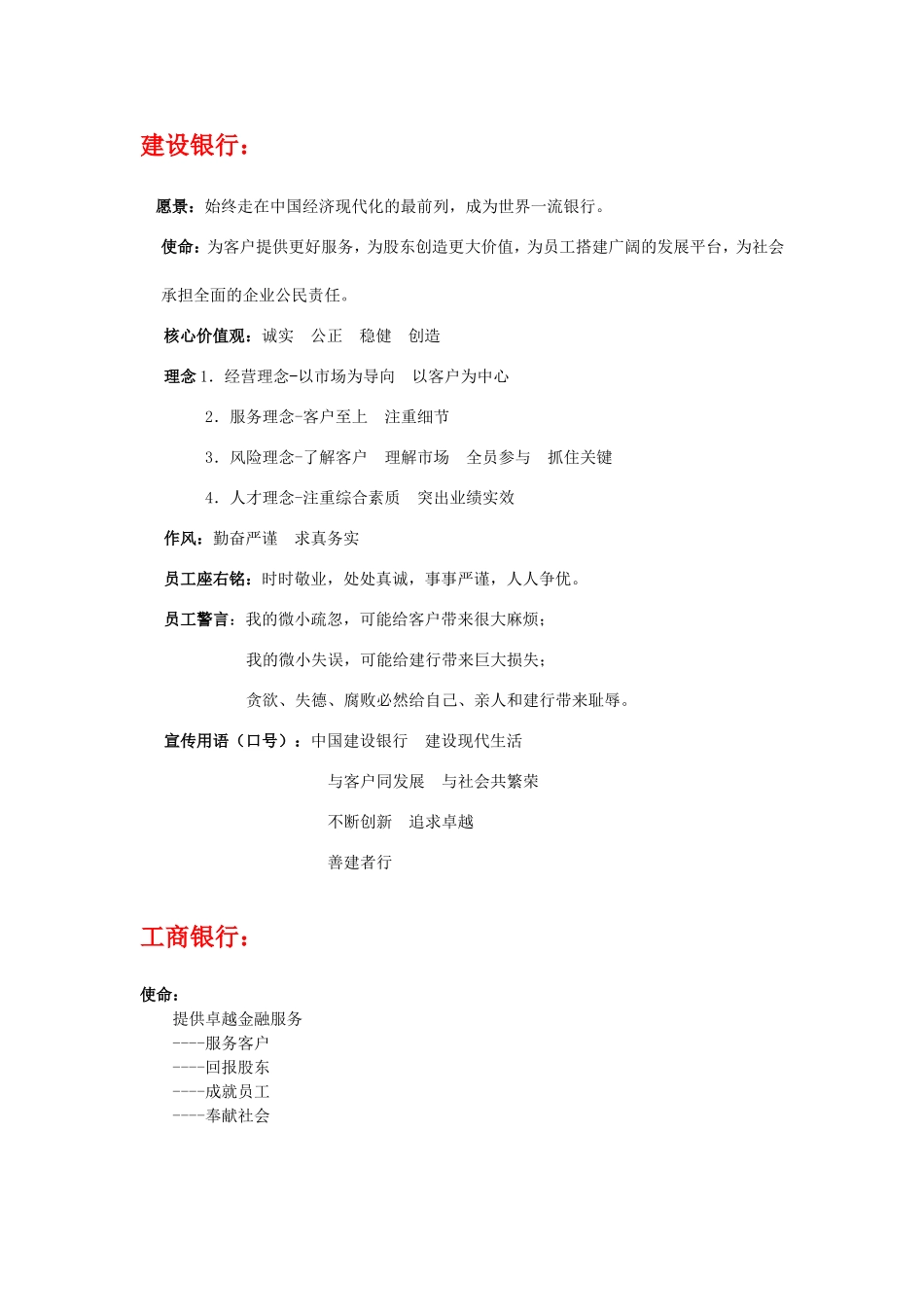 银行企业文化理念_第1页