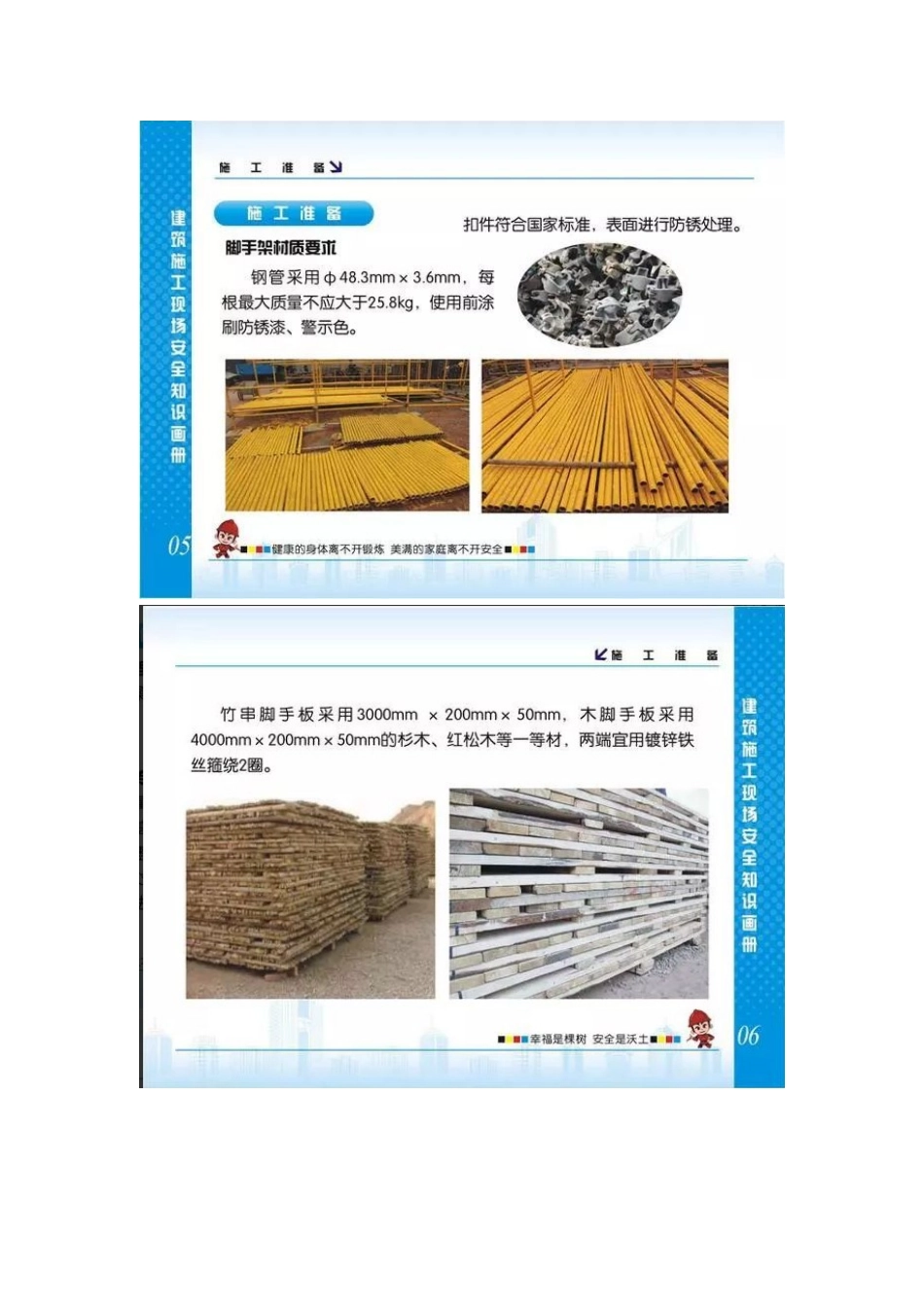 施工现场脚手架搭设标准规范做法画册_第3页