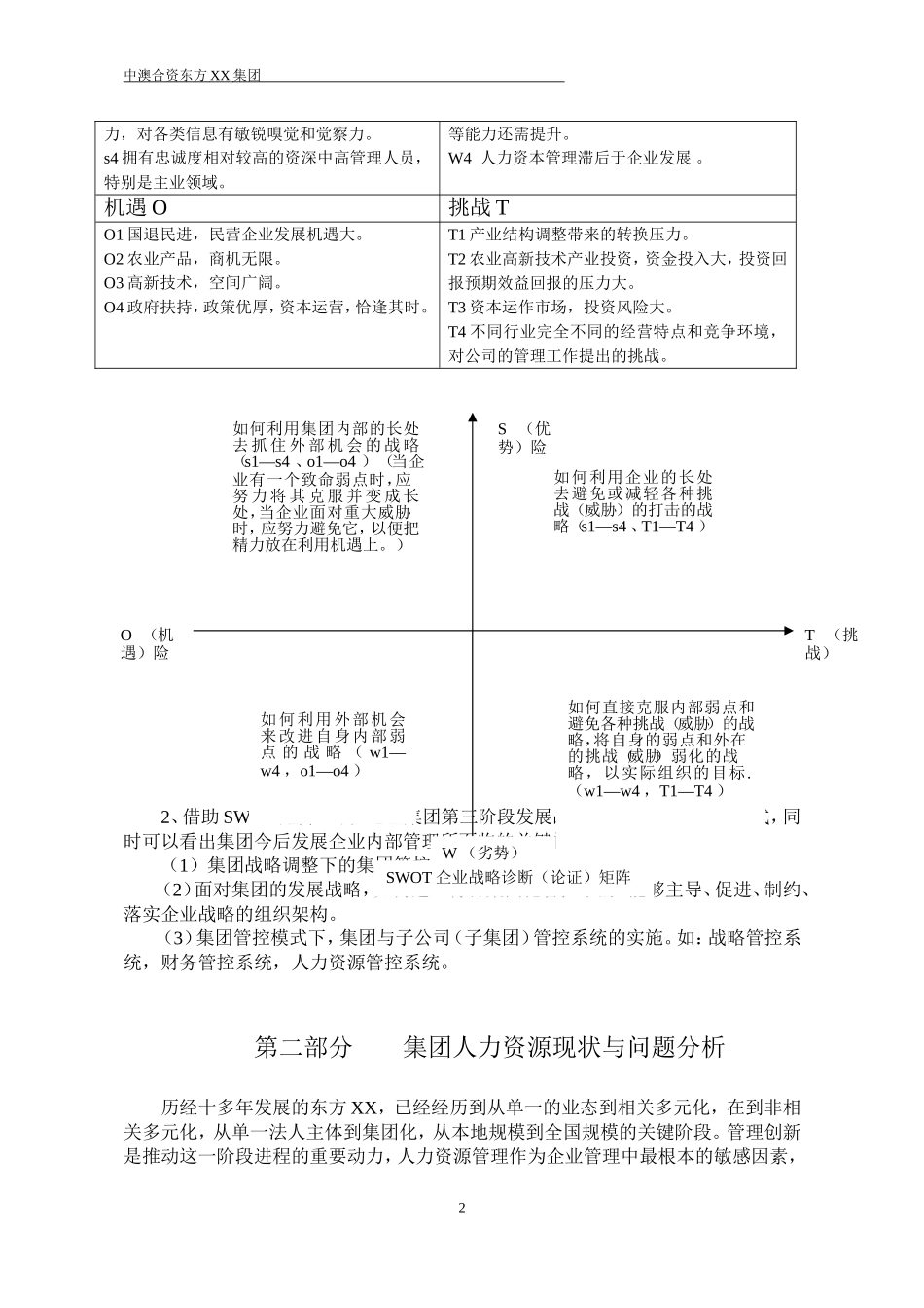 集团多元化公司人力资源战略规划_第2页