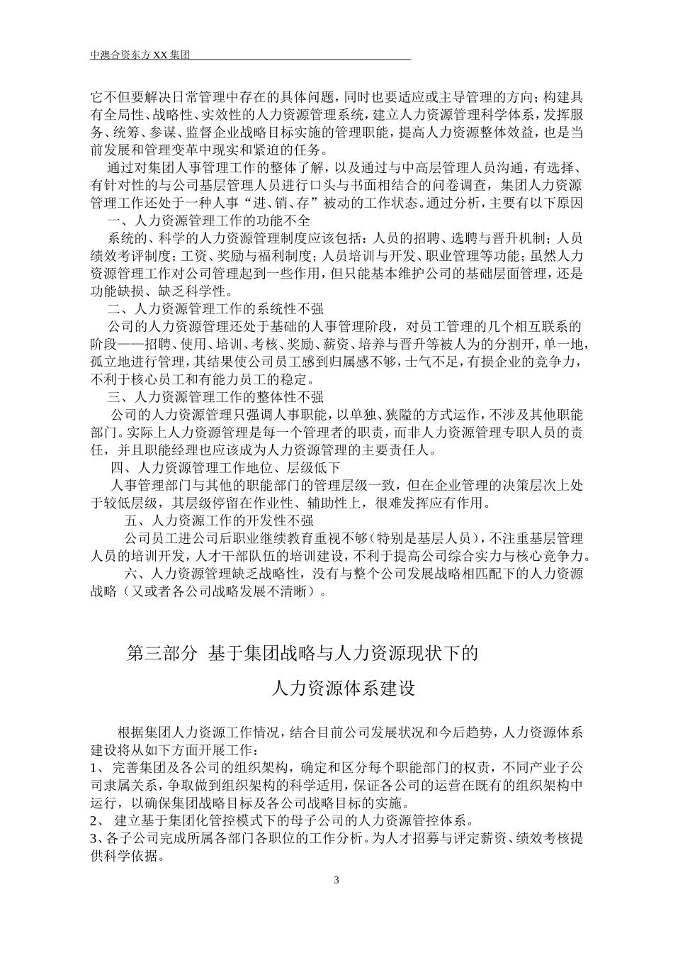 集团多元化公司人力资源战略规划_第3页