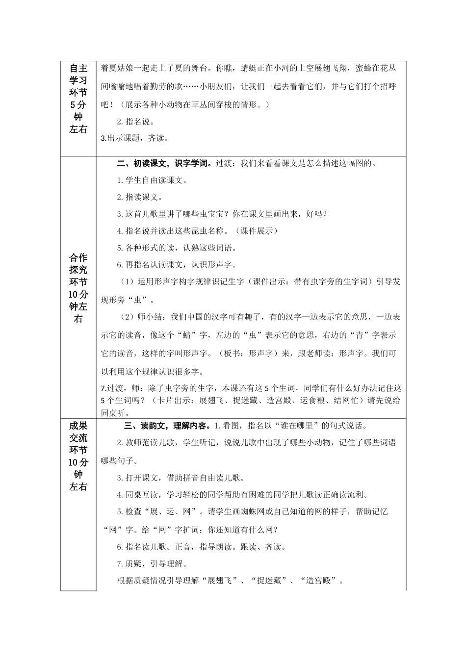 (部编)人教语文2011课标版一年级下册5---动物儿歌_第2页