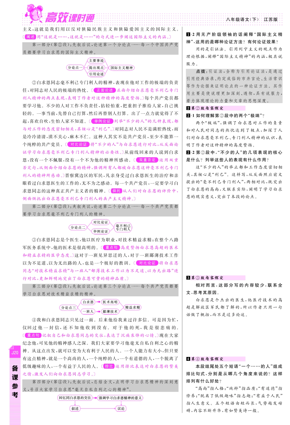 八年级语文下册 第2单元 道德修养备课参考(pdf) 苏教版 试题_第2页
