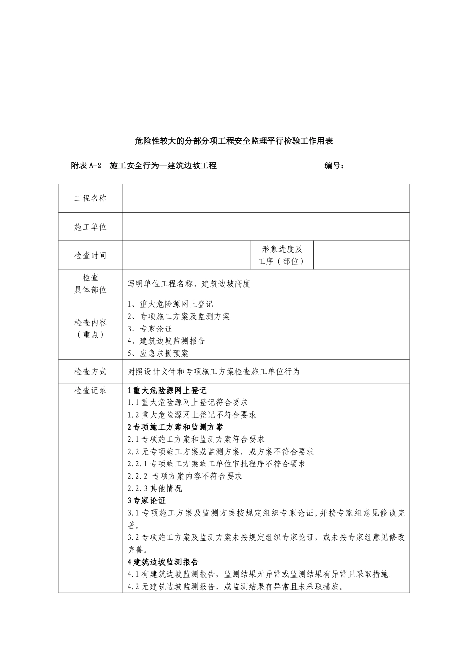 监理平行检验、旁站工作用表全套_第3页