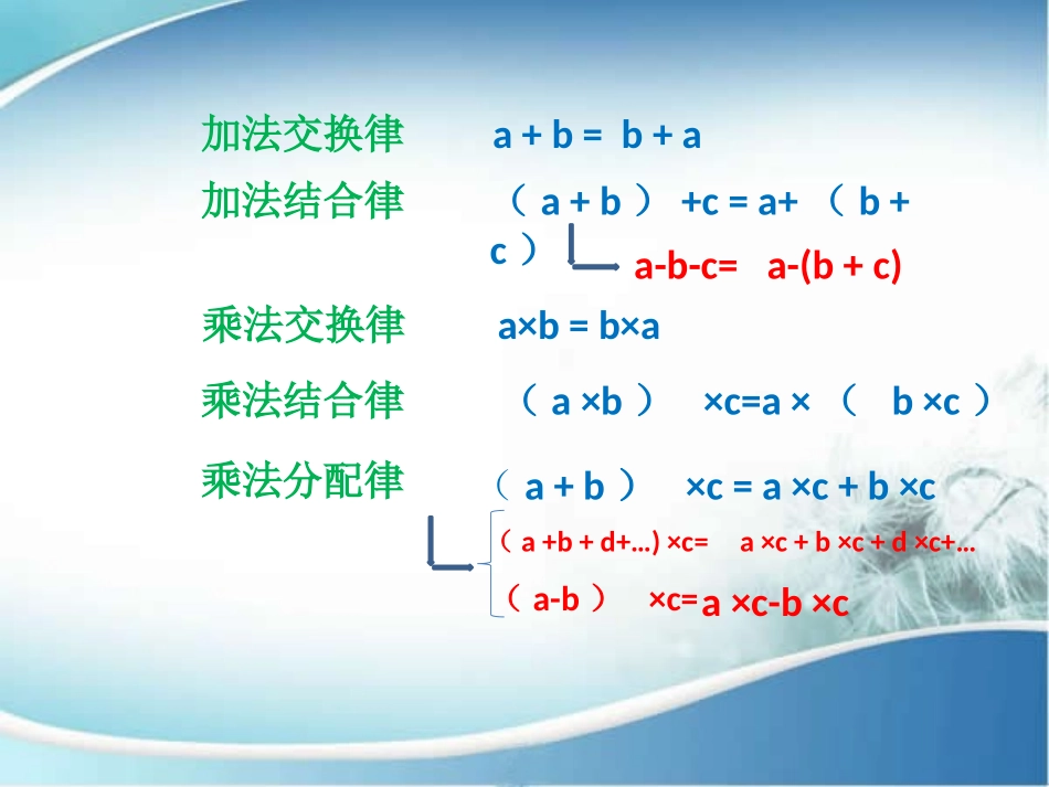 运算率复习课_第2页