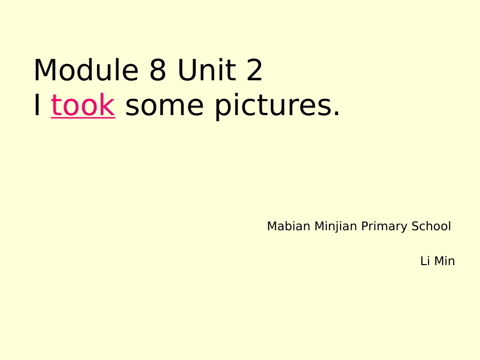Unit2Itooksomepictures._第1页