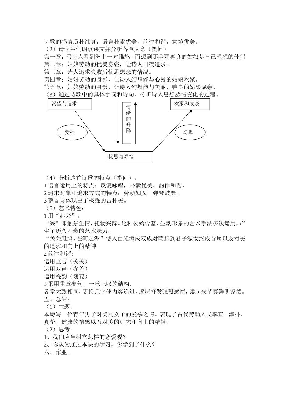 九年级下《关雎》_第2页