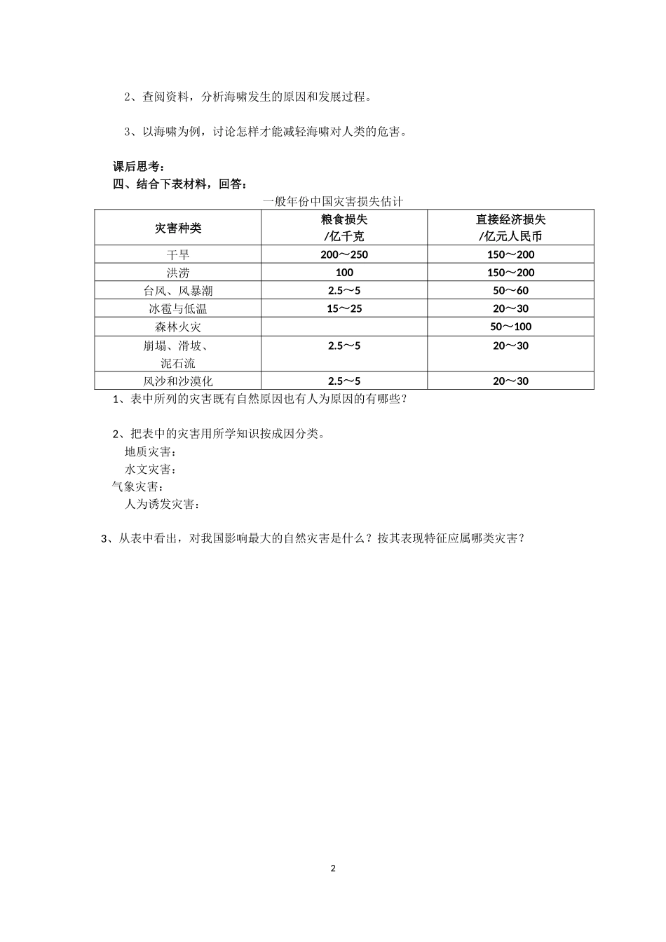 第一节-初识自然灾害_第2页
