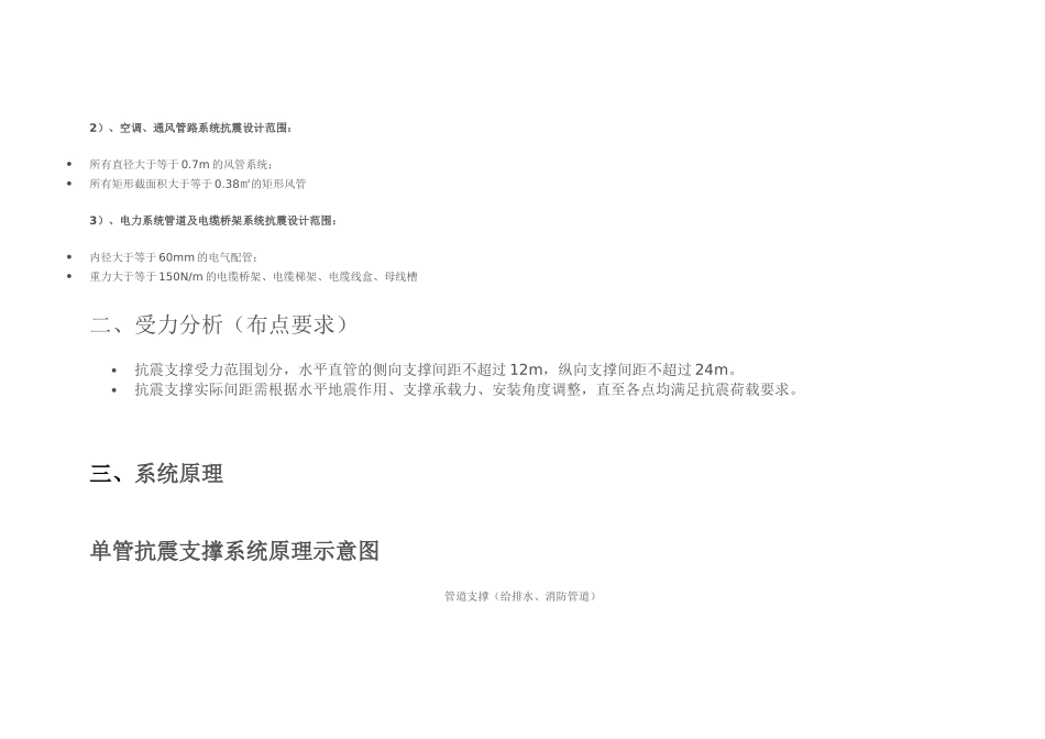 建筑机电工程抗震支吊架设计解析_第2页