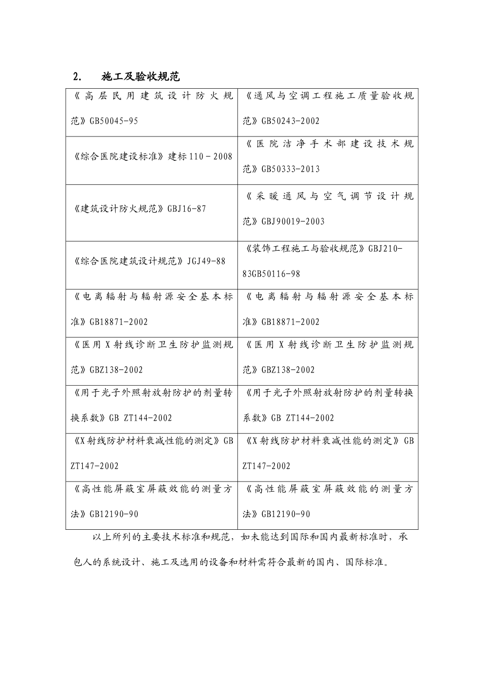 防辐射施工组织设计_第2页