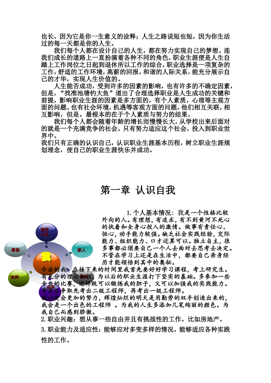 大学生职业生涯规划书范文_第3页