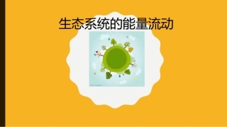 生态系统中的能量流动-(5)