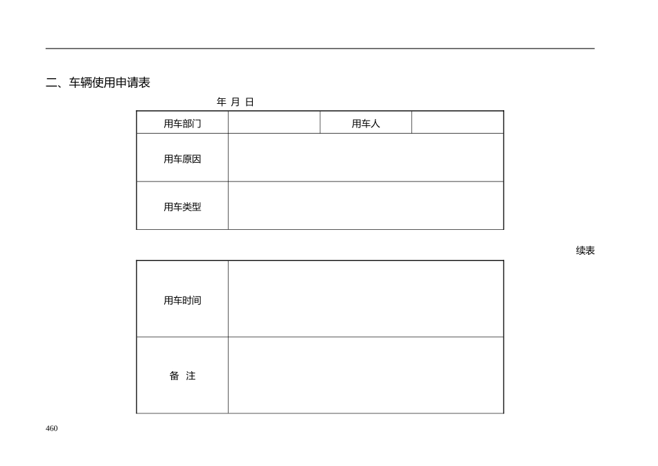公司车辆管理表格_第2页