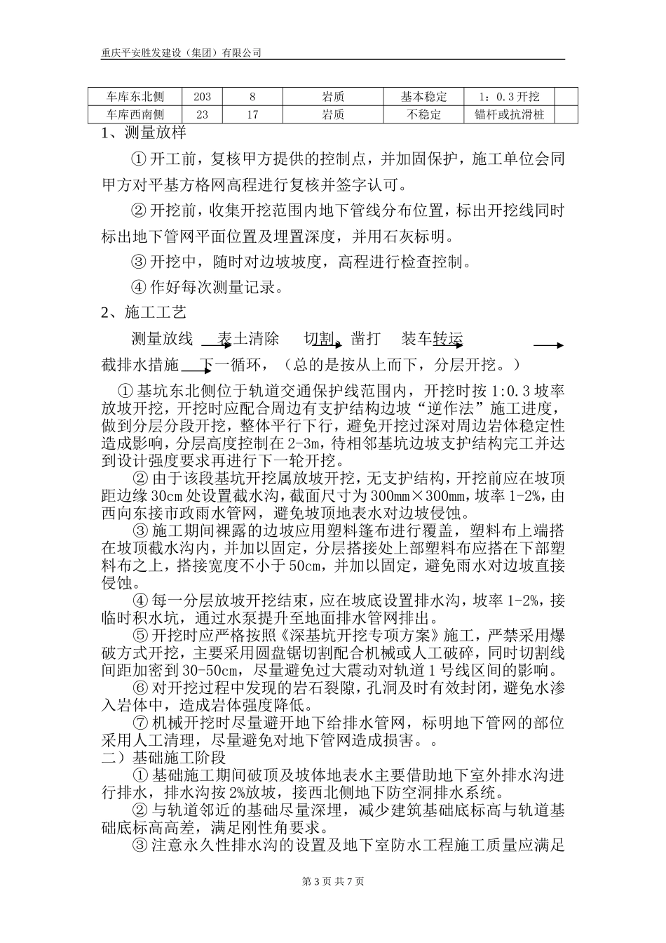 轨道交通保护范围专项施工方案_第3页