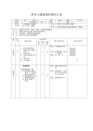 垫上动作、滚翻10月14日