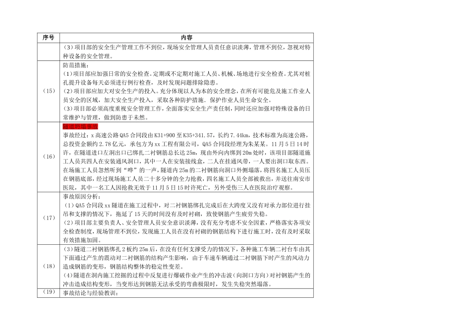 公路工程施工常见事故类型及典型事故案例分析_第3页