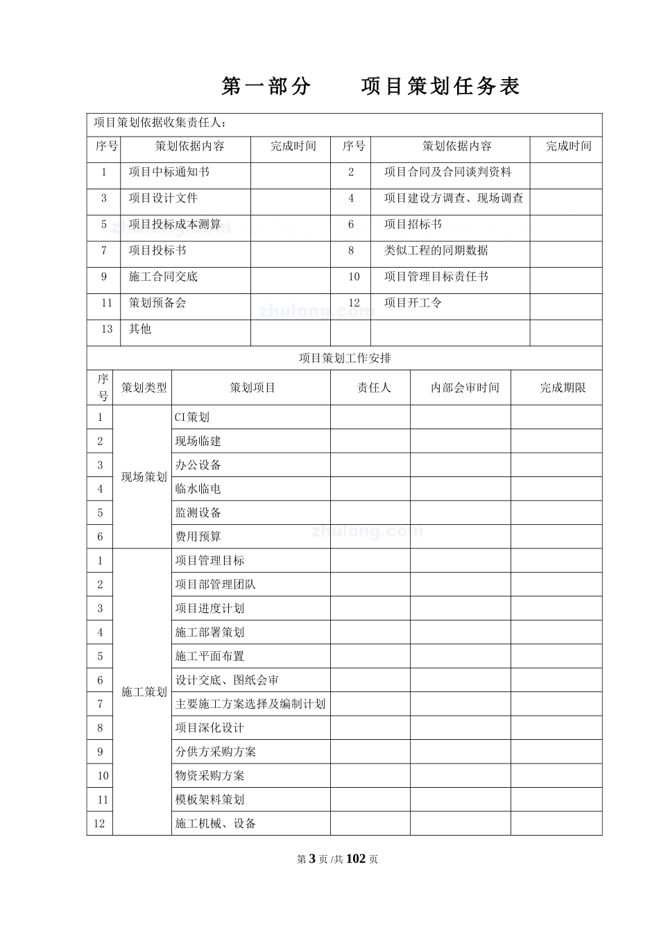 [中建]建筑工程总承包项目策划书(施工、商务)-secret_第3页