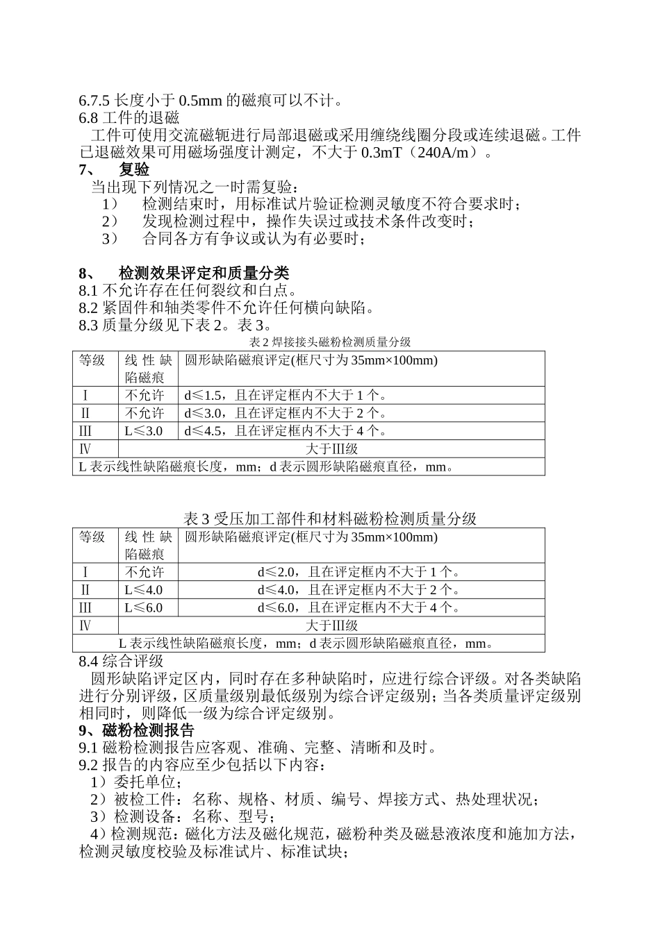 磁粉探伤检验规范_第3页