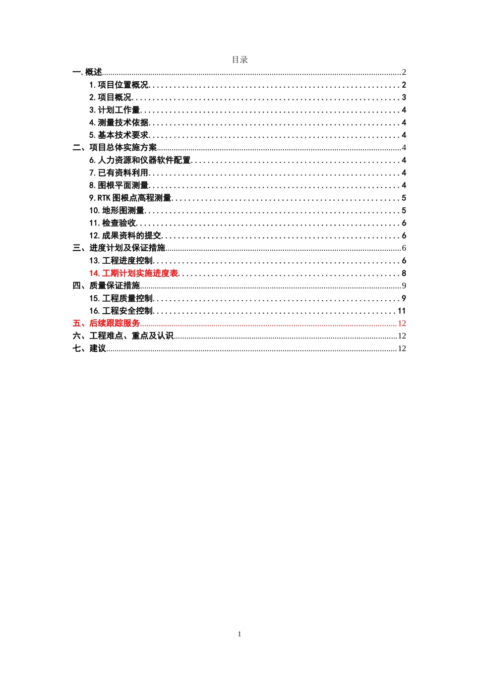 地形测量投标标书技术设计书_第2页
